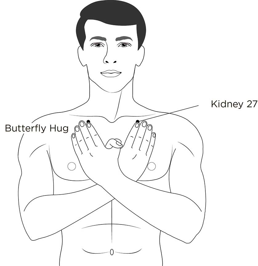 butterfly hug diagram