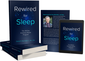Paperback and Kindle versions of Rewired for Sleep display